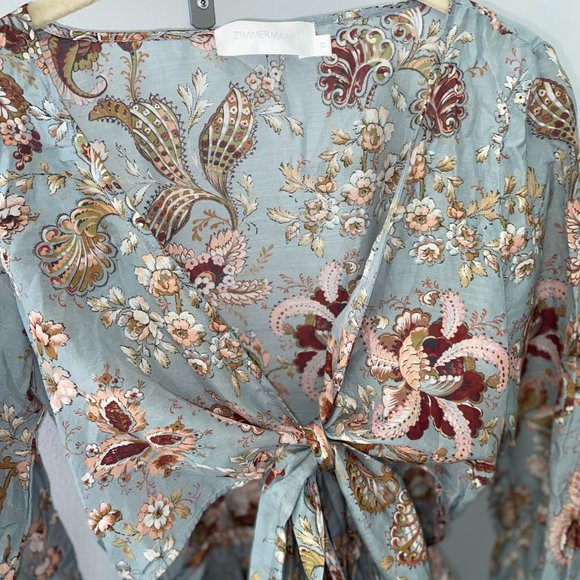 Zimmermann Pavilion Wrap Playsuit (0) - Picture 5 of 10